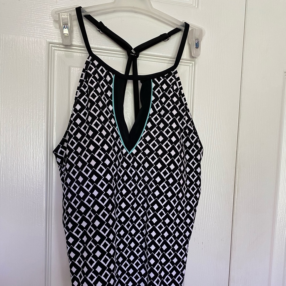 Black & White Tankini